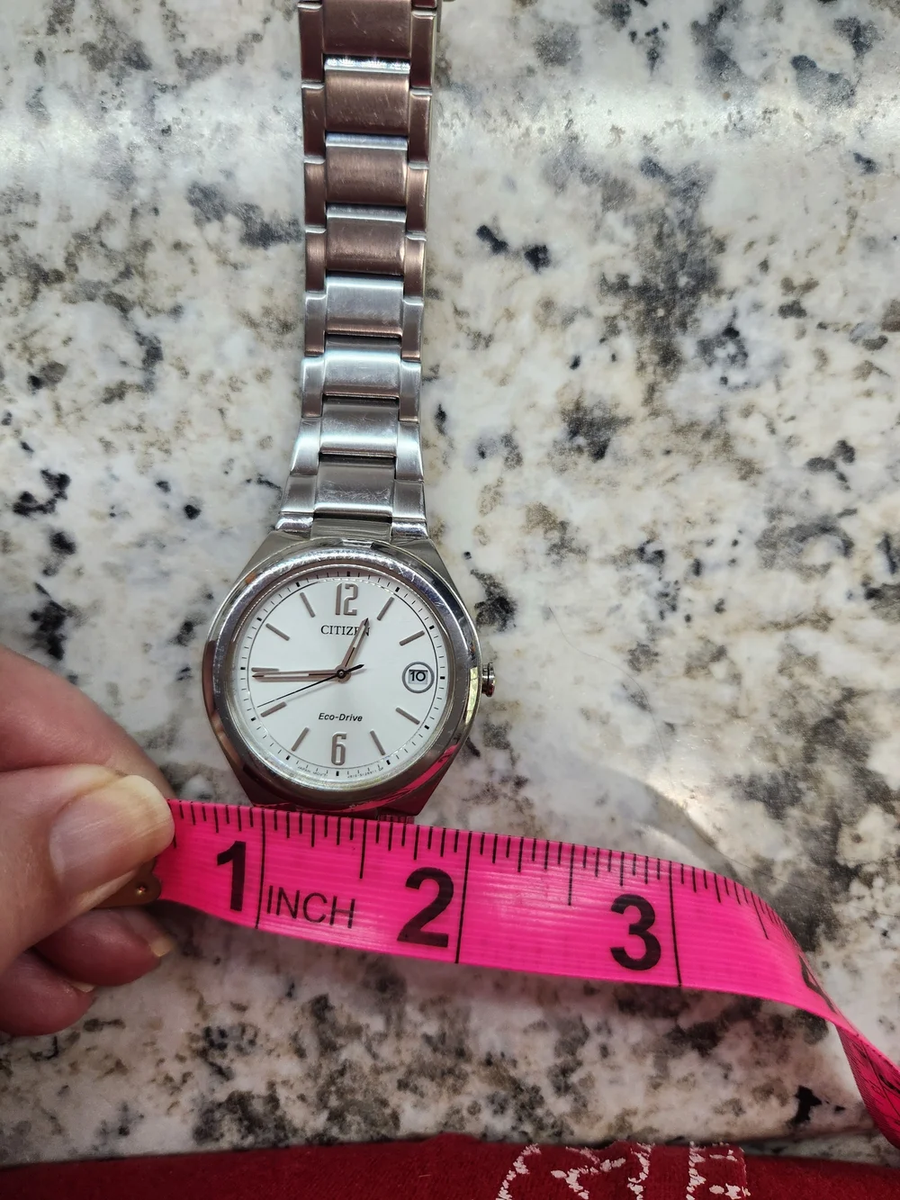 Citizen Silver Dial Stainless Steel Eco-Drive Watch